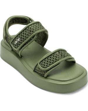 DKNY Owyn Platform Sandal - Green