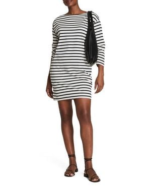 Spanx Cool Cotton Boatneck Dress - Black