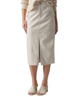 Sanctuary Triple Threat Midi Skirt - Natural