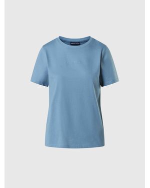 North Sails Camiseta Con Logotipo A Tono - Azul
