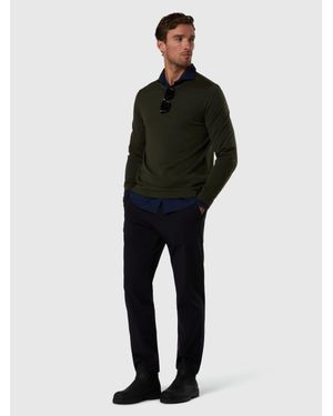 North Sails Merino-Wollpullover Mit Rundausschnitt - Schwarz