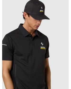 North Sails Polo Para Ferrari Hypersail - Negro