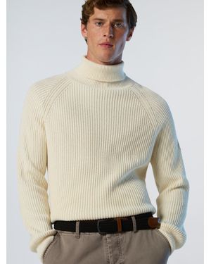 North Sails Rollkragenpullover - Natur