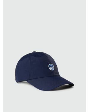 North Sails Casquette En Taslan Recyclé - Bleu
