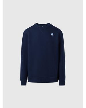 North Sails Sudadera Con Parche De - Azul