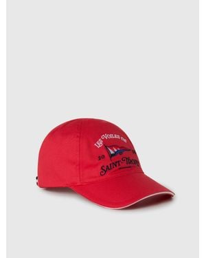 North Sails Gorra De Béisbol Saint-Tropez - Rojo