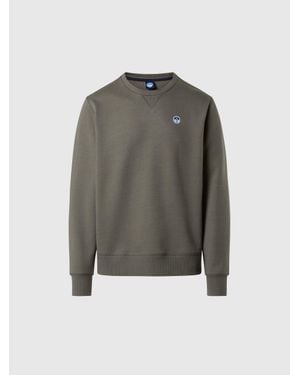 North Sails Sudadera Con Parche De - Gris
