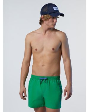 North Sails Badeshorts Mit -Aufdruck - Grün