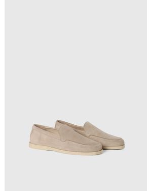 North Sails Slip-On-Sneaker Jib Classic Aus Wildleder - Natur
