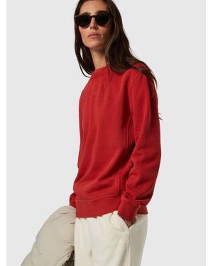 North Sails Sweatshirt Mit Gerippten Seiten - Rot