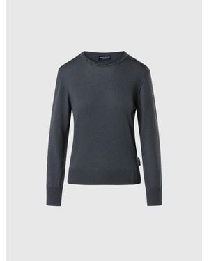 North Sails Jersey De Lana Merina Extrafina - Azul