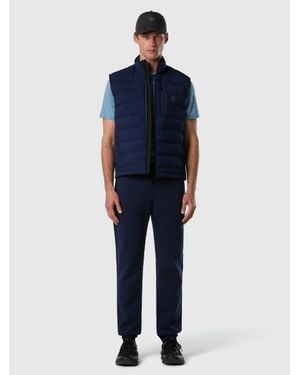 North Sails Pantalones Deportivos De Tejido Scuba - Azul