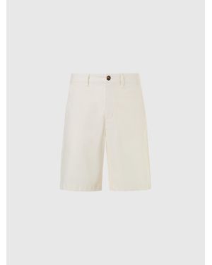 North Sails Pantalón Corto Chino De Popelina Freedom - Blanco