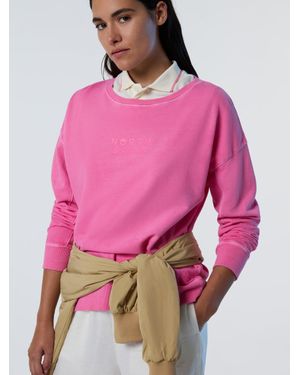 North Sails Sudadera De Felpa Ecológica - Rosa