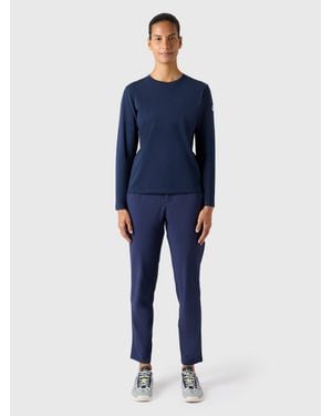 North Sails Jersey Langarm-T-Shirt - Blau