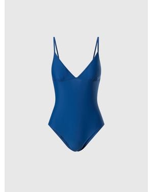 North Sails Traje De Baño Triangular Con Espalda Descubierta - Azul