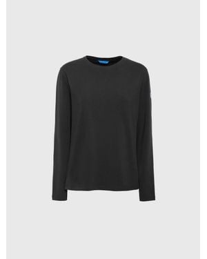North Sails Jersey Langarm-T-Shirt - Schwarz