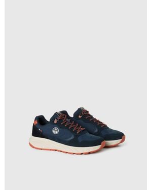 North Sails Wind Plain Sneaker - Blau