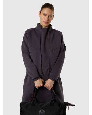 North Sails Sweat-Shirt À Fermeture Éclair En Interlock - Bleu