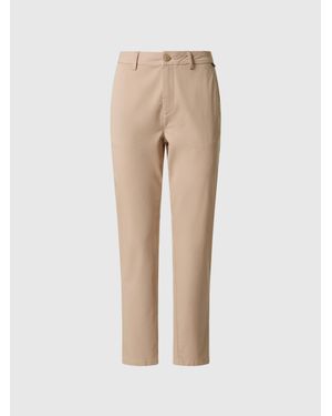North Sails Pantalones Chinos De Gabardina Elástica - Neutro