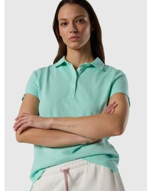 North Sails Poloshirt Aus Slub-Jersey - Grün