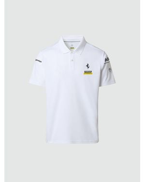 North Sails Polo Para Ferrari Hypersail - Blanco