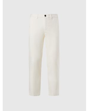 North Sails Pantalón Chino De Gabardina Ecológica - Blanco
