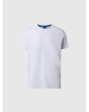 North Sails Camiseta Jersey De Manga Corta - Blanco