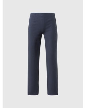 North Sails Pantalones Ajustados Con Pinzas - Azul