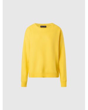 North Sails Öko-Fleece-Sweatshirt - Gelb