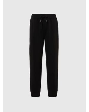 North Sails Pantalones De Chándal Con Parche Del Logotipo - Negro