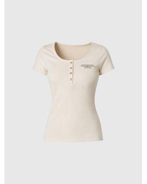 North Sails Camiseta Con Botones En La Parte Delantera Guess X - Neutro