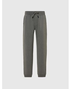 North Sails Pantalones De Chándal Con Parche Del Logotipo - Gris