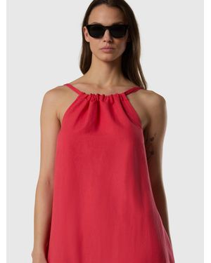 North Sails Kleid Mit Gerafftem Ausschnitt - Rot