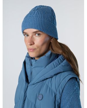 North Sails Gorro De Punto De Cable - Azul