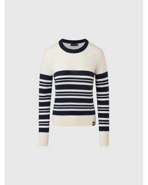 North Sails Sweatshirt Mit Rundhalsausschnitt - Weiß