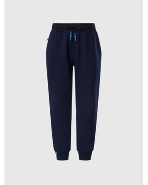 North Sails Pantalones De Chándal En Interlock - Azul