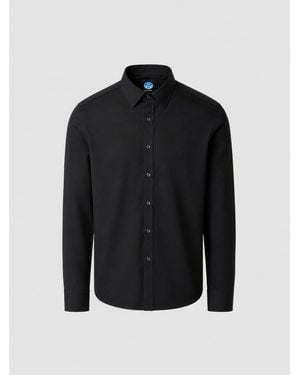 North Sails Popeline Hemd - Schwarz