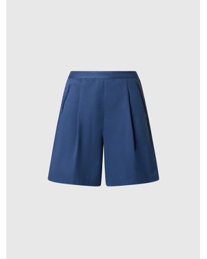 North Sails Pantalones Cortos Plisados Seacell - Azul