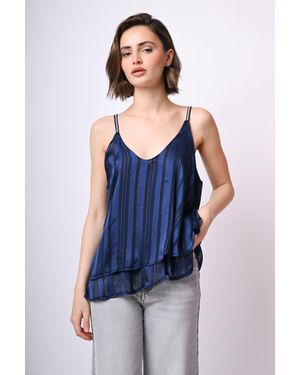 NUNA LIE Top Doppiato - Blu