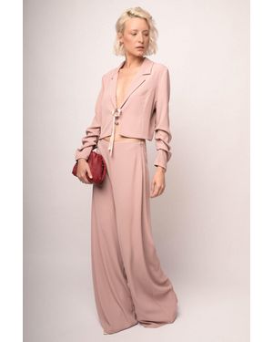 NUNA LIE Pantaloni Palazzo Taglia - Rosa