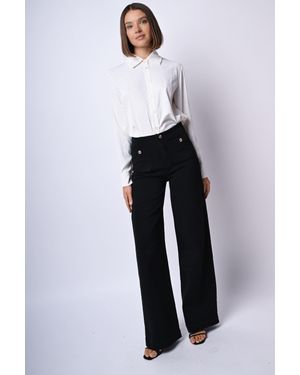 NUNA LIE Pantaloni Palazzo - Bianco