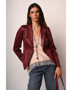 NUNA LIE Blazer Monopetto - Rosso