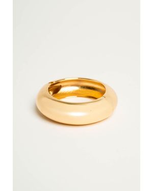 NUNA LIE Set Di Due Bracciali Rigidi Oro/Argento Taglia - Metallizzato