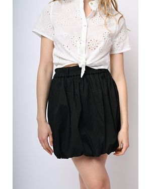 NUNA LIE Minigonna A Palloncino - Nero