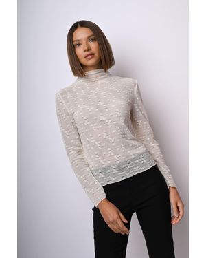 NUNA LIE Top - Grigio