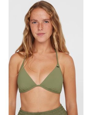 O'neill Sportswear Sao Bikini Top - Green