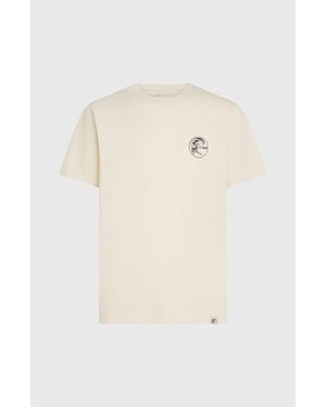 O'neill Sportswear O'Riginals Back-Print T-Shirt - Natural