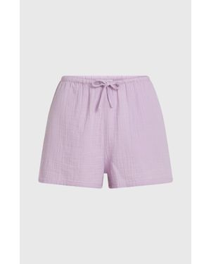 O'neill Sportswear Brenda Structured Shorts - Purple