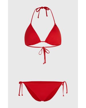 O'neill Sportswear Essentials Capri Bondey Bikini Set - Red